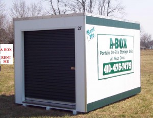 Call 410.476.7479 for a Portable On-Site Storage Unit at Your Door